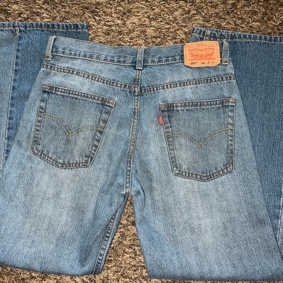 LEVI 550 Jeans Womens Relaxed Fit Denim - Picture 3 of 4